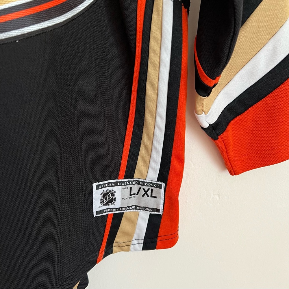 Anaheim Ducks Fanatics Black Breakaway Home Jersey - Picture 5 of 8